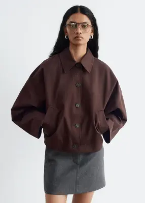 Veste - Marron foncé — photo 3