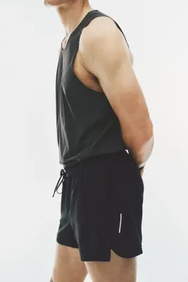 Short de running Lightweight Quick Dry​ ​ - Noir — photo 4