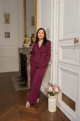 Veste Apolline - cerise — photo 5