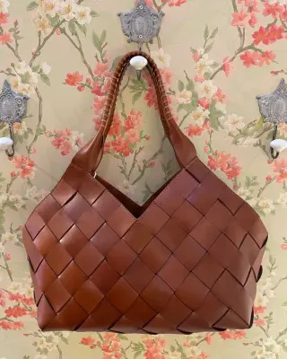 Nouveau ! DRAGON DIFFUSION Sac Castello Tan — photo 2