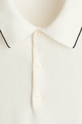 Polo Slim Fit - Blanc — photo 4