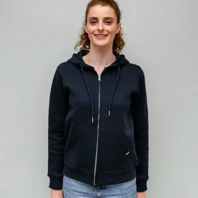 Hoodie zippé bleu marine Philippine — photo 1