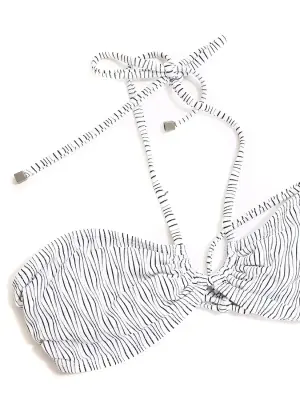 Maillot de bain deux pièces VENICE BEACH et SHIKOKU texturé noir et blanc NEUF Px boutique 213€ Taille 36 — photo 4