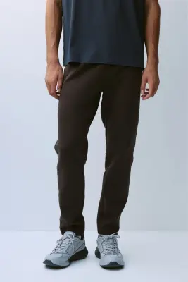 Pantalon jogger de sport Regular Fit DryMove™ - Café foncé — photo 3