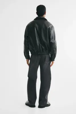 Loose Barrel Jeans - Noir denim — photo 2