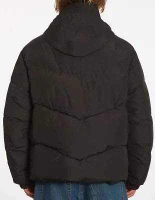 Veste Volcom Goldsmouth puffer – Black combo — photo 2