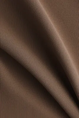 Cooling Slim Fit Ribbed midi skirt - Marron moyen — photo 4