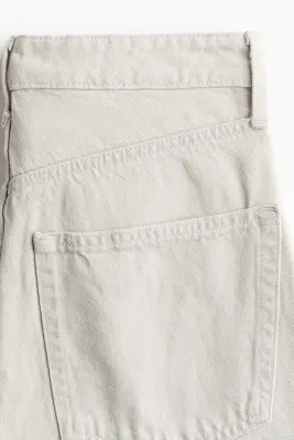 Barrel High Waist Jeans - Gris denim clair — photo 4