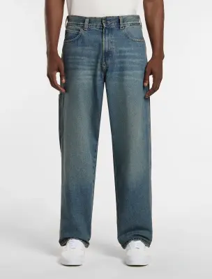 Pantalon Dickies 958 Baggy tapered work jean – Khaki tinted Blue — photo 2