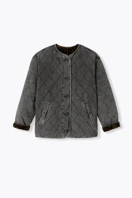 Veste courte réversible Femme — photo 1