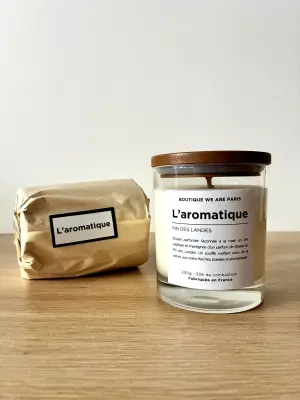 L'aromatique, bougie végétale parfumée au Pin des Landes — photo 3