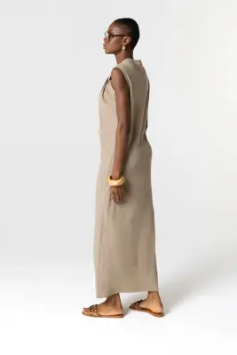 Robe en coton et lin — photo 2