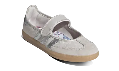 Adidas Samba Jane Liberty London Chalk Pearl Silver — photo 3