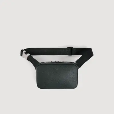 Petit sac en cuir reconstitué