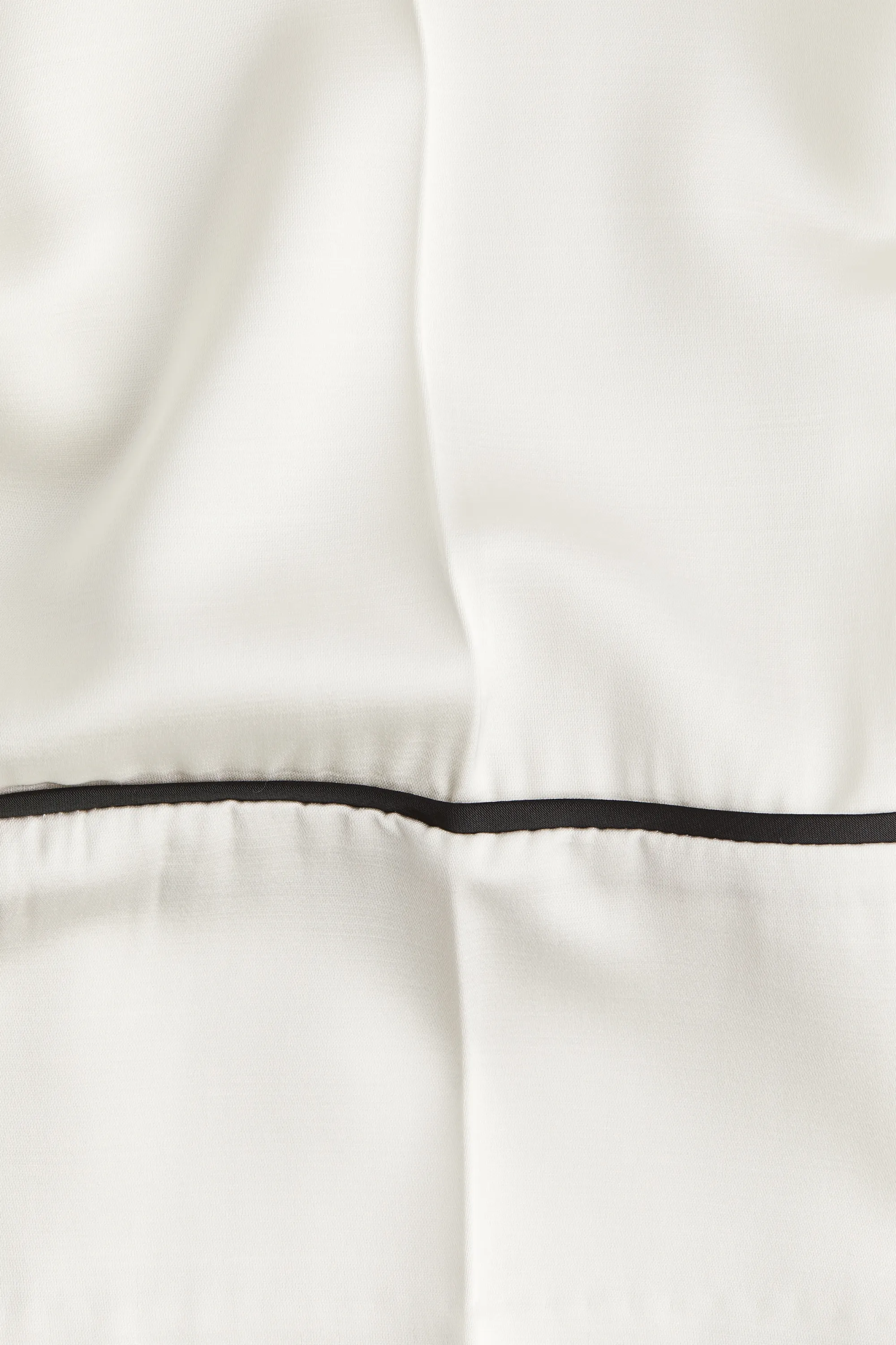 Pantalon à taille élastique - Crème