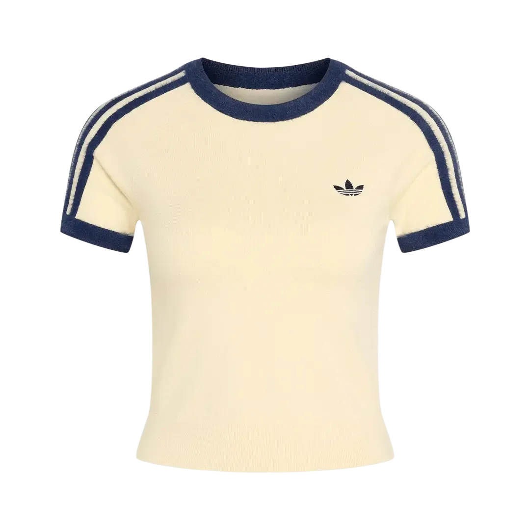 Adidas Knitted Short Sleeve T-Shirt