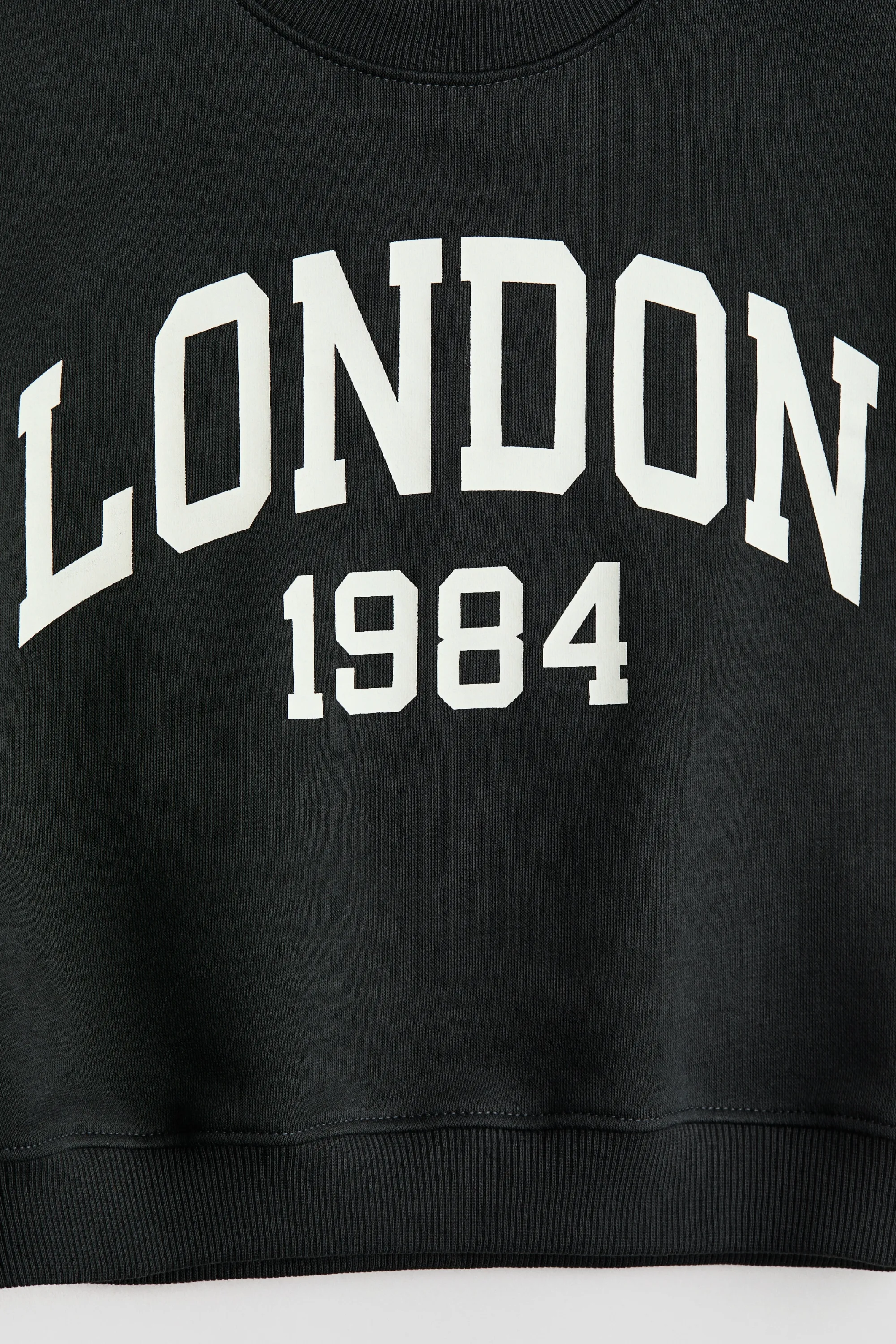 Sweat imprimé - Noir/London