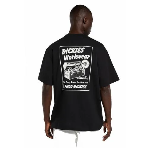 DICKIES TEE SHIRT Imprimé Noir