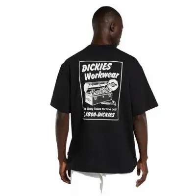 DICKIES TEE SHIRT Imprimé Noir — photo 1