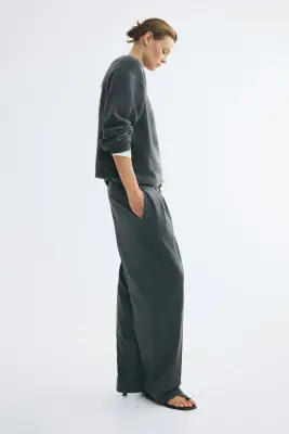 Pull - Gris foncé — photo 2