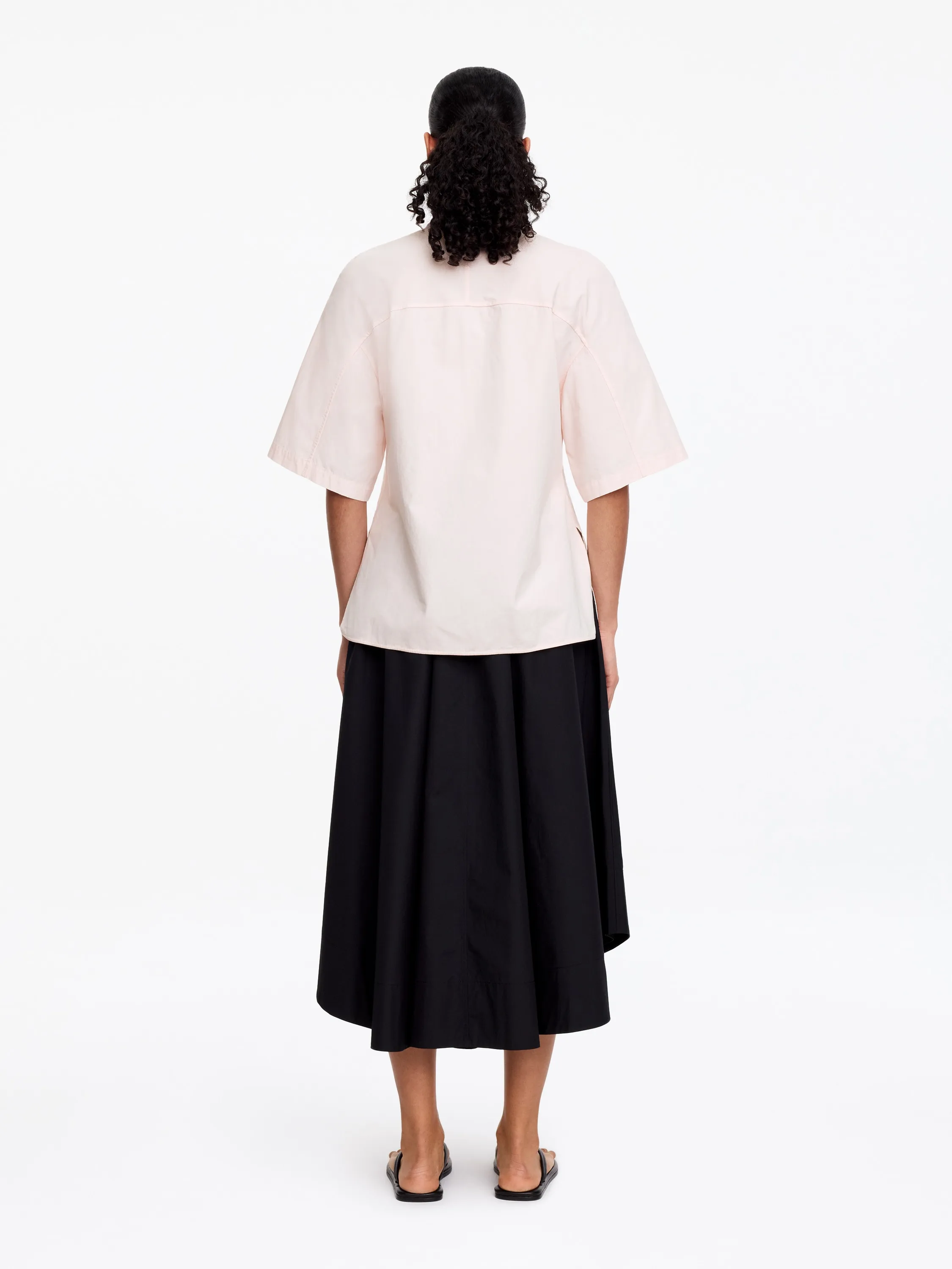 Chemise à manches courtes - Rose
