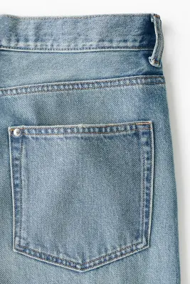 Wide Jeans - Bleu denim clair — photo 5
