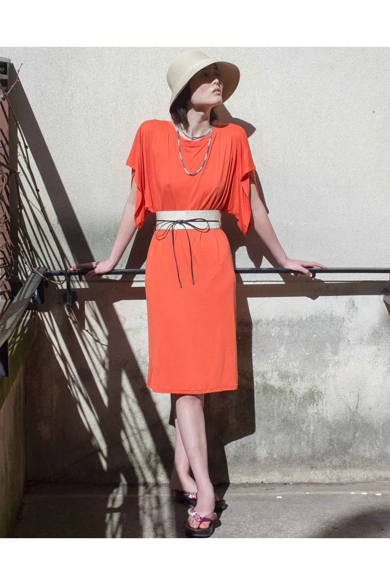 Robe Butterfly mi-longue