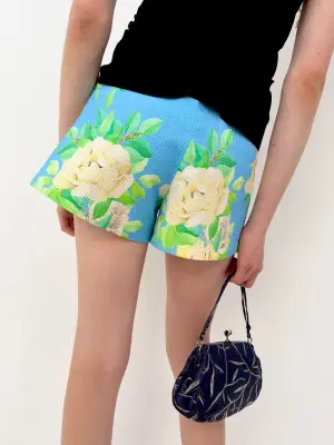 Flowers Mini Shorts — photo 4