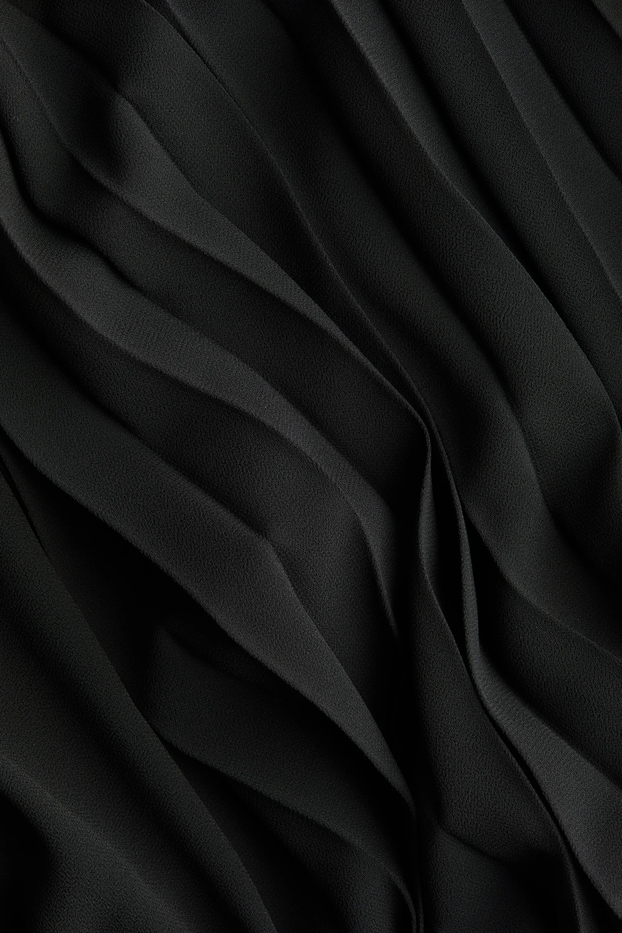 Pleated dress - Noir