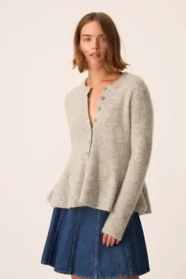 Gilet Doreen Gris Chiné — photo 2