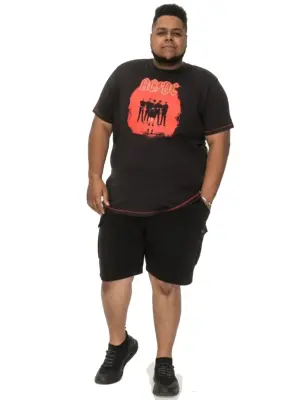 DUKE TEE SHIRT ACDC Noir — photo 4