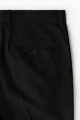 Pantalon chic Slim Fit - Noir — photo 3