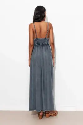 Robe en crochet et jersey — photo 4