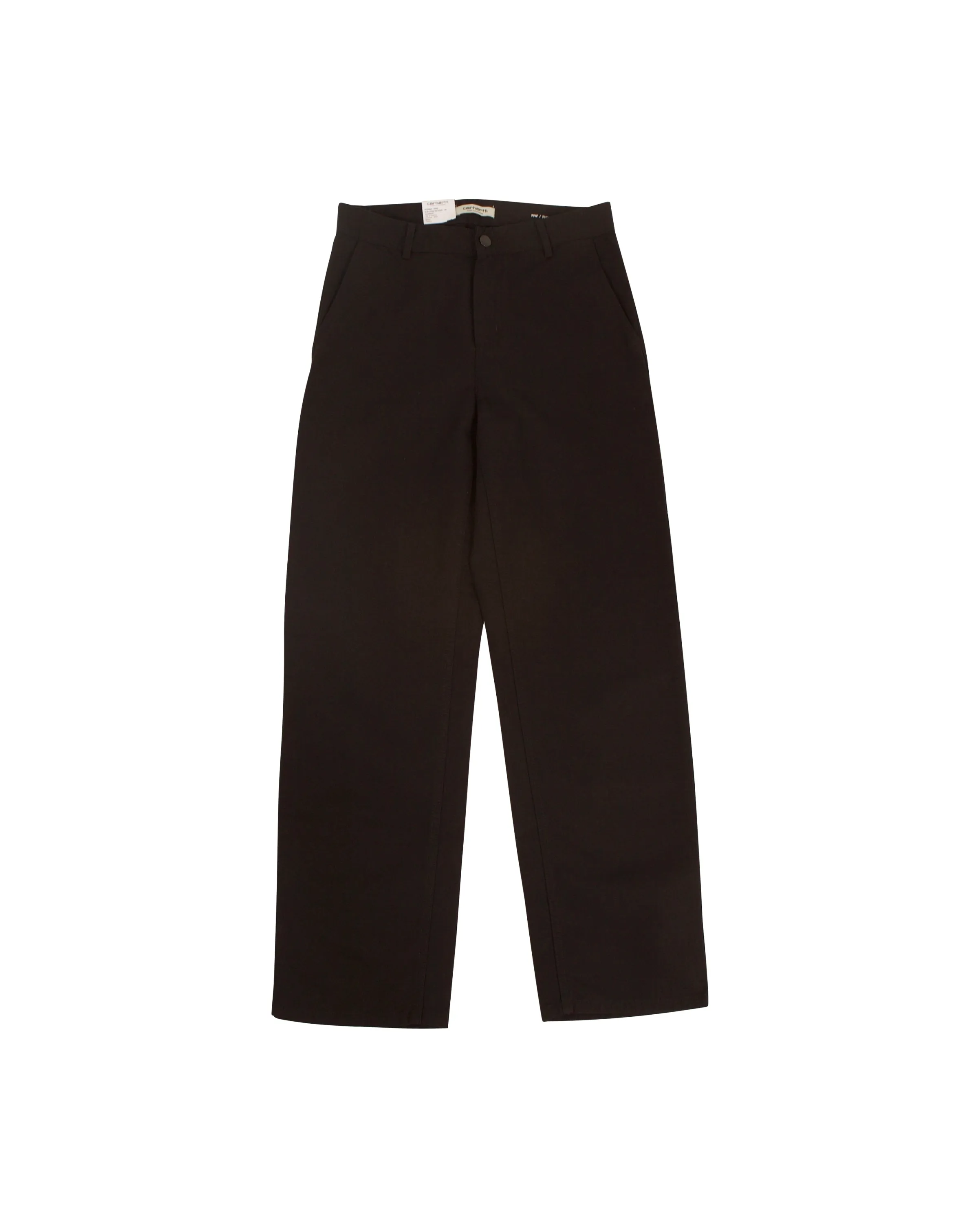 W Pierce Pant Straight Hubbard Canvas Black Rinsed