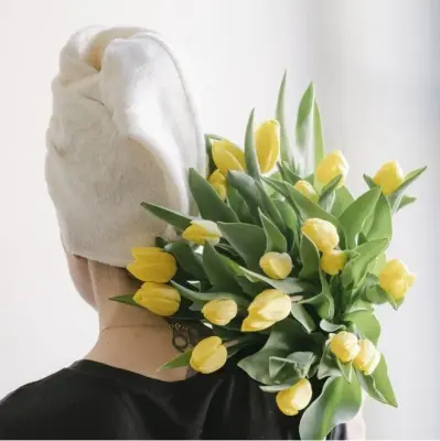 Serviette cheveux super absorbante (au choix) – Malou & Marius — photo 1