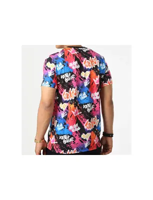 Tee shirt skr Plata o plomo Néon multicolore — photo 3