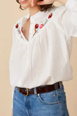 blouse varenou ecru — photo 1