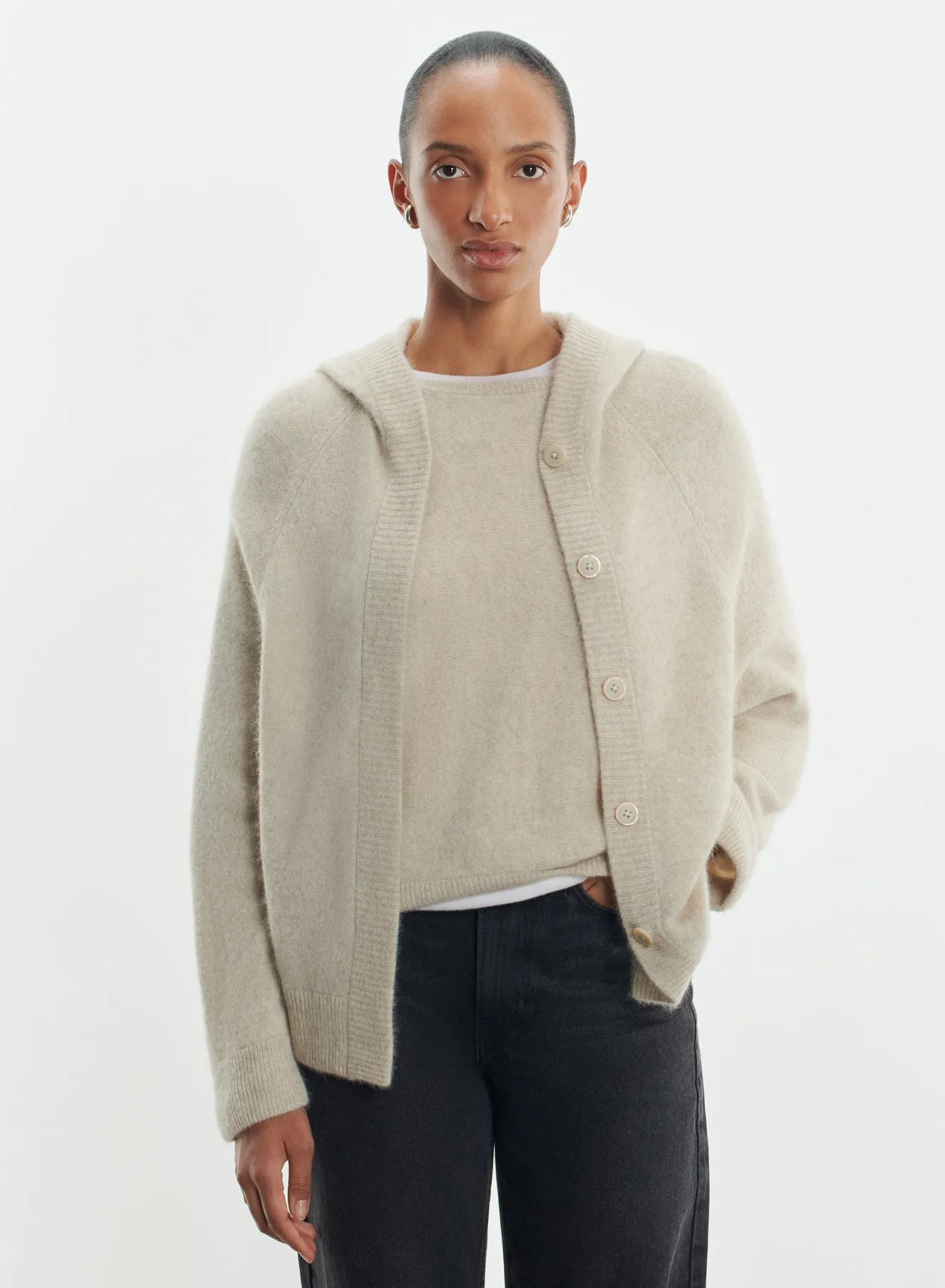 Gilet en raccoon et polyamide
