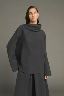 BLOUSE LAILA GRIS ANTHRACITE — photo 1