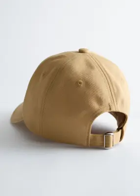 Casquette en sergé de coton - Jaune — photo 1