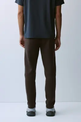 Pantalon jogger de sport Regular Fit DryMove™ - Café foncé — photo 4