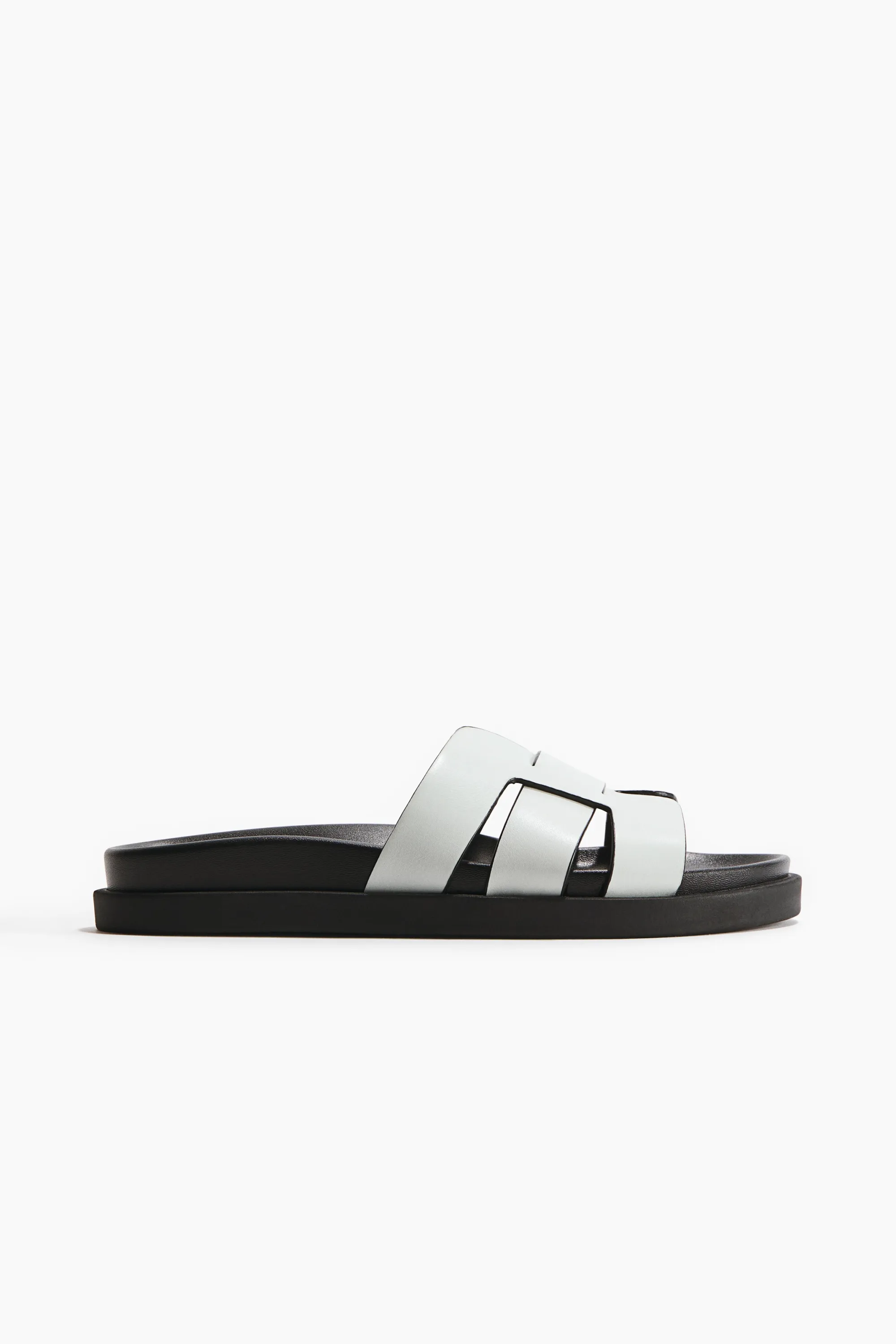 Sandales - Blanc/noir