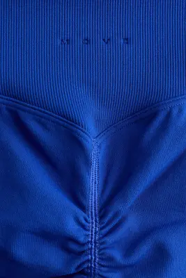 Short moulant scrunch Seamless DryMove™ - Bleu cobalt — photo 4