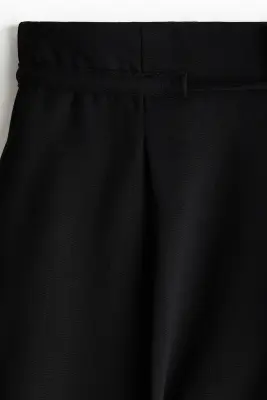 Pantalon chic avec cordon de serrage - Noir — photo 4