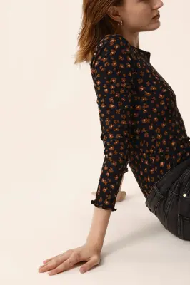 Tee-shirt Hailey Leo Noir — photo 3