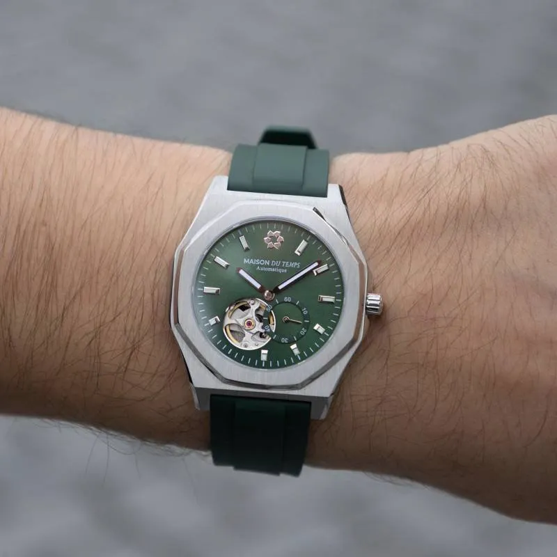 Montre automatique mtdelta coeur ouvert 41mm