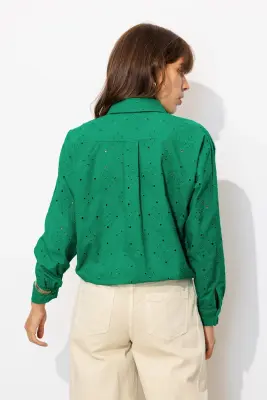 Chemise en broderie anglaise — photo 4