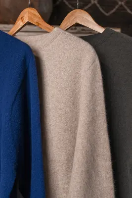 Cézembre – Pull Gaspard Beige Chiné — photo 1