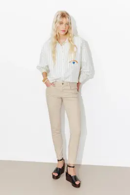LUCIEN jean girlfriend cropped — photo 3