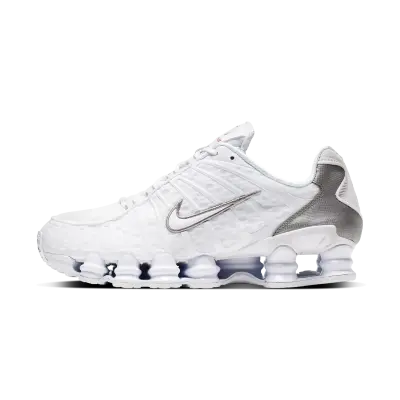 Nike Shox TL White Metallic Silver — photo 1